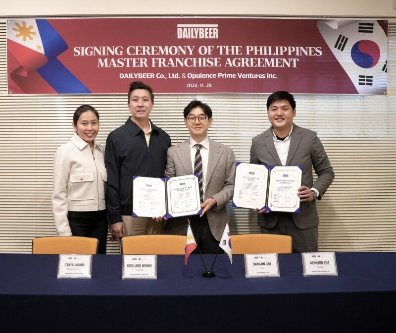 Daily Beer Signs Master Franchise Agreement for the Philippines, Expanding Its Presence in Southeast Asia